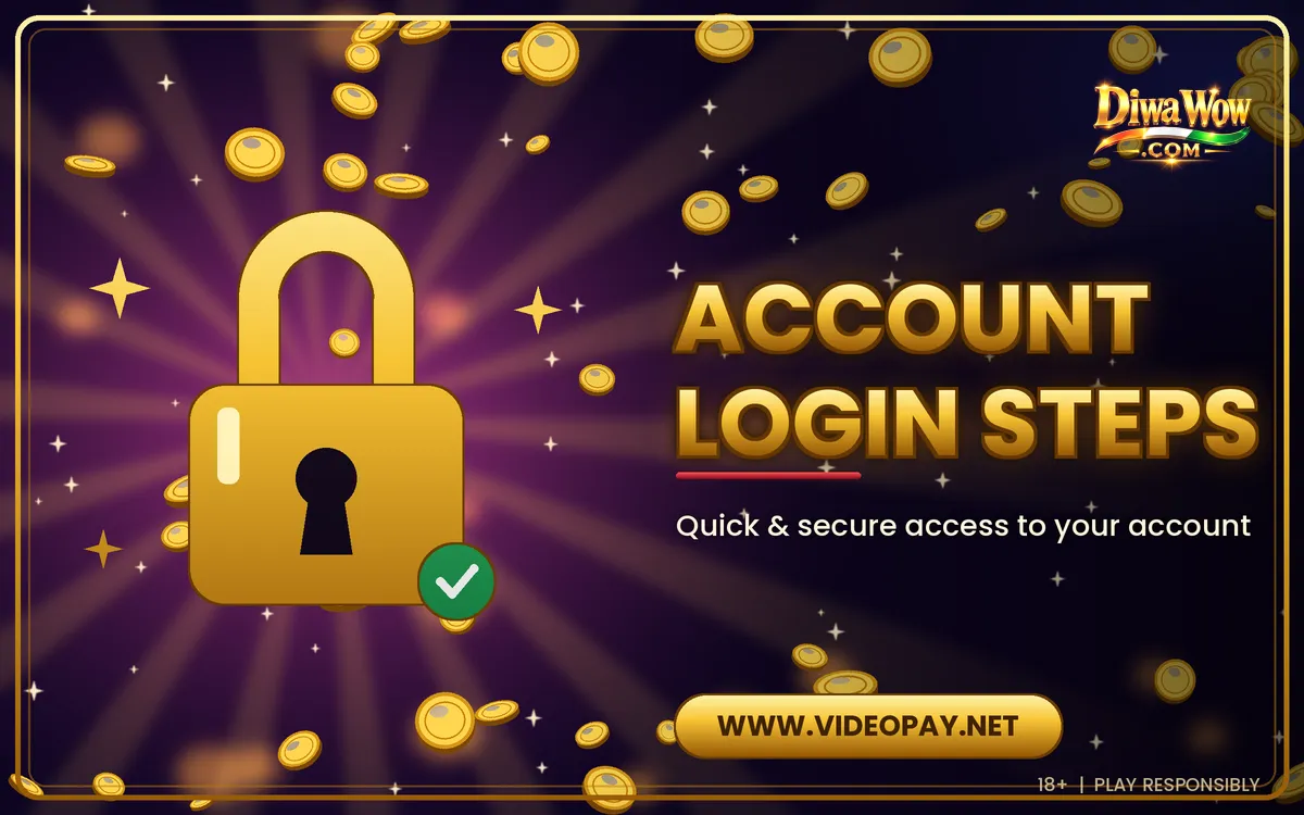 Diwa Wow official account login banner
